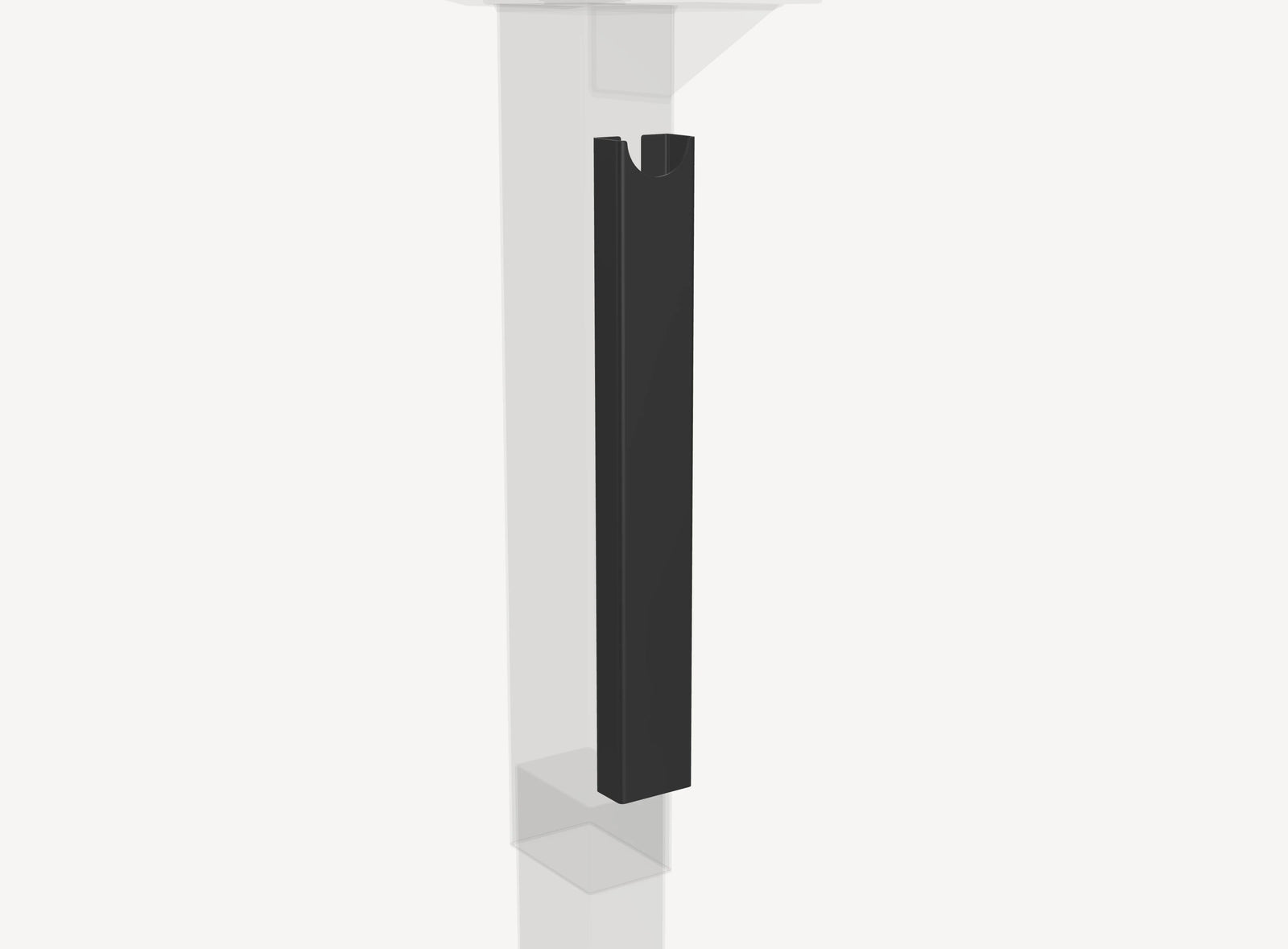 Magnetic cable channel