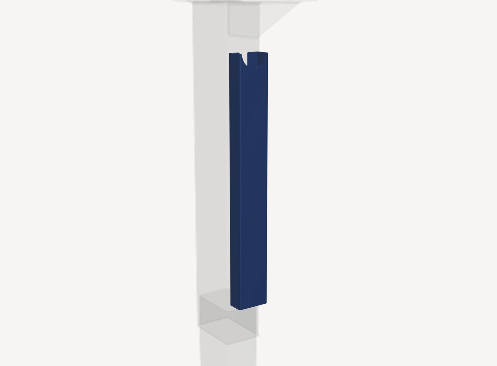 Magnetic cable channel