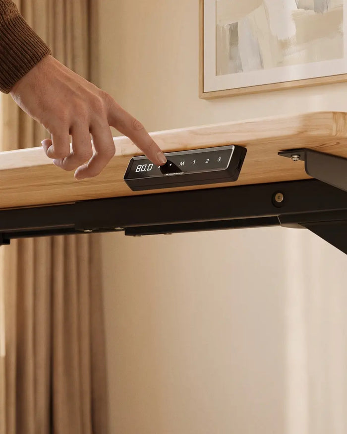 How to reset a stuck standing desk
