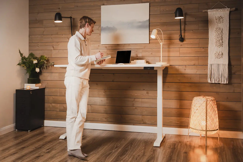 What is a standing desk and how does it work?