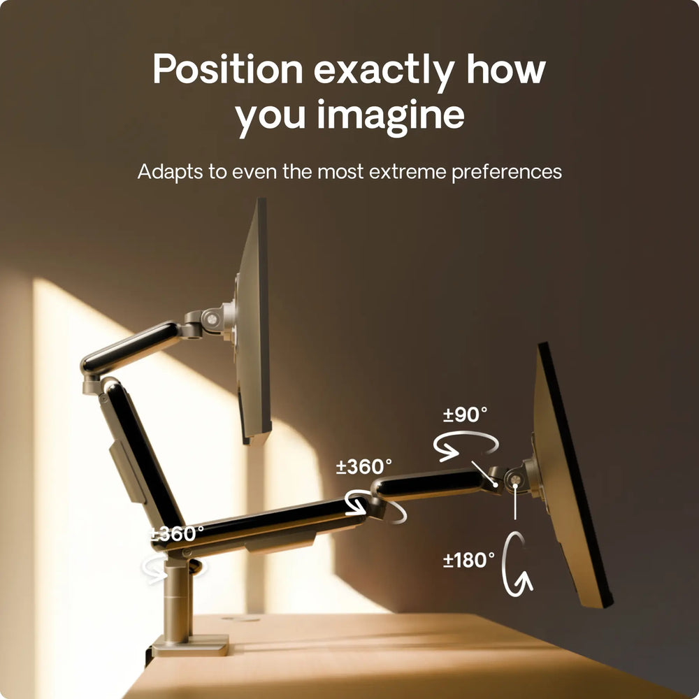 Monitor arm