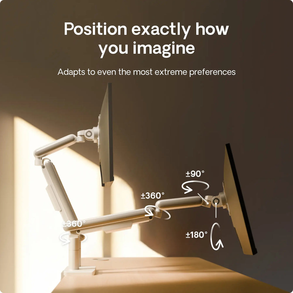 Monitor arm