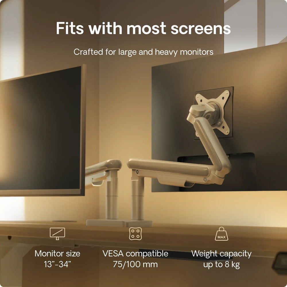 Monitor arm