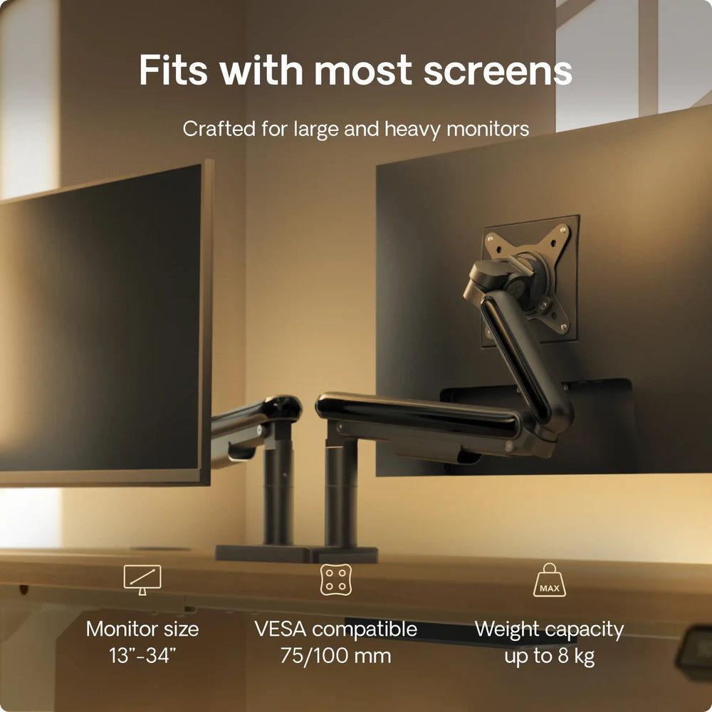 Monitor arm