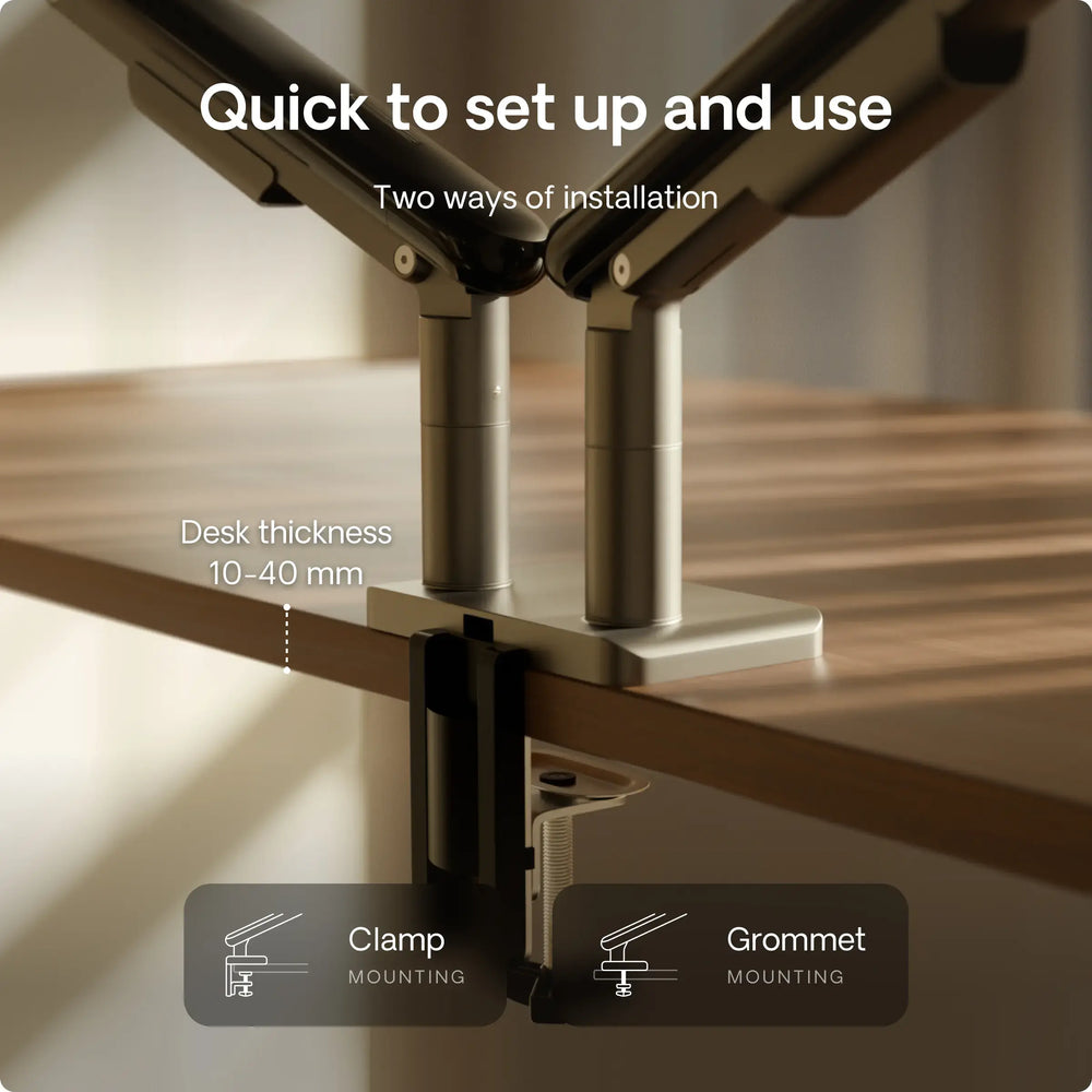 Monitor arm