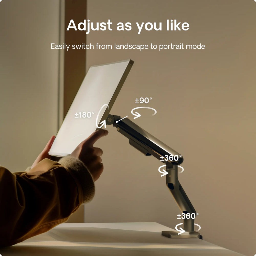 Monitor arm