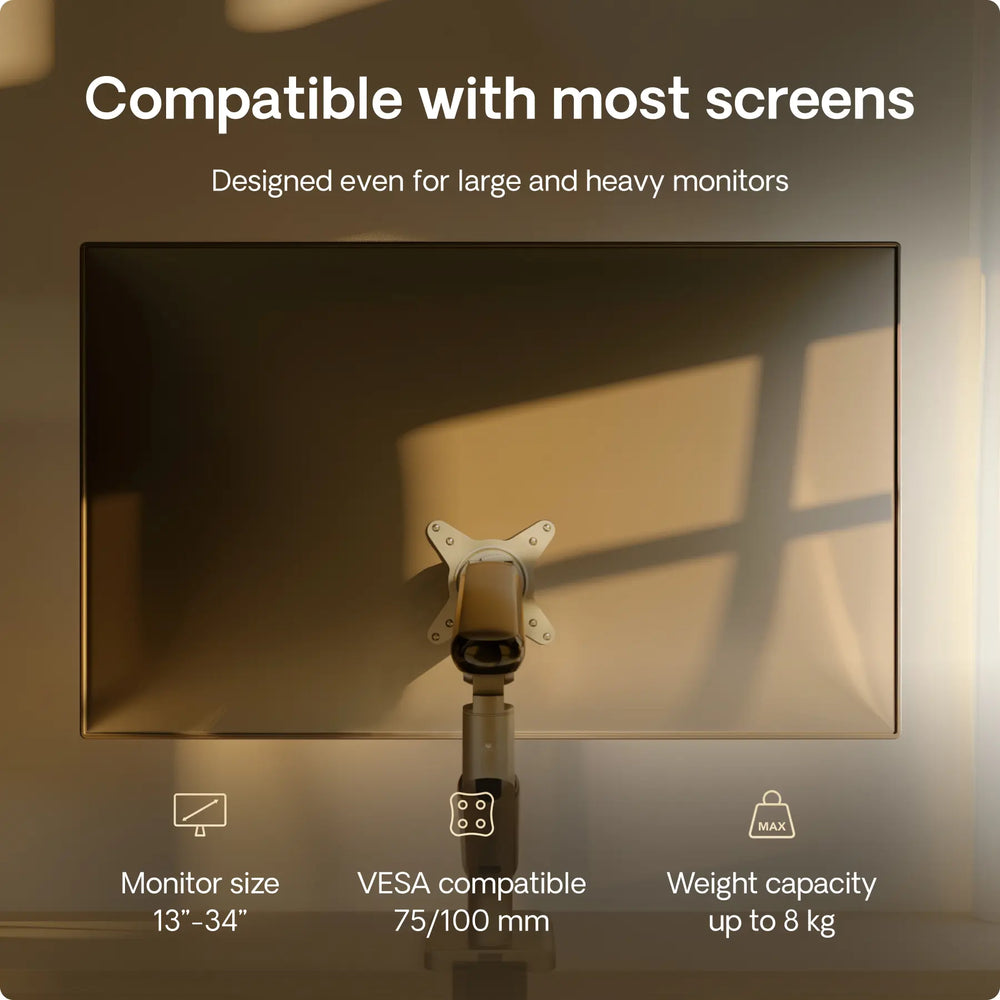 Monitor arm