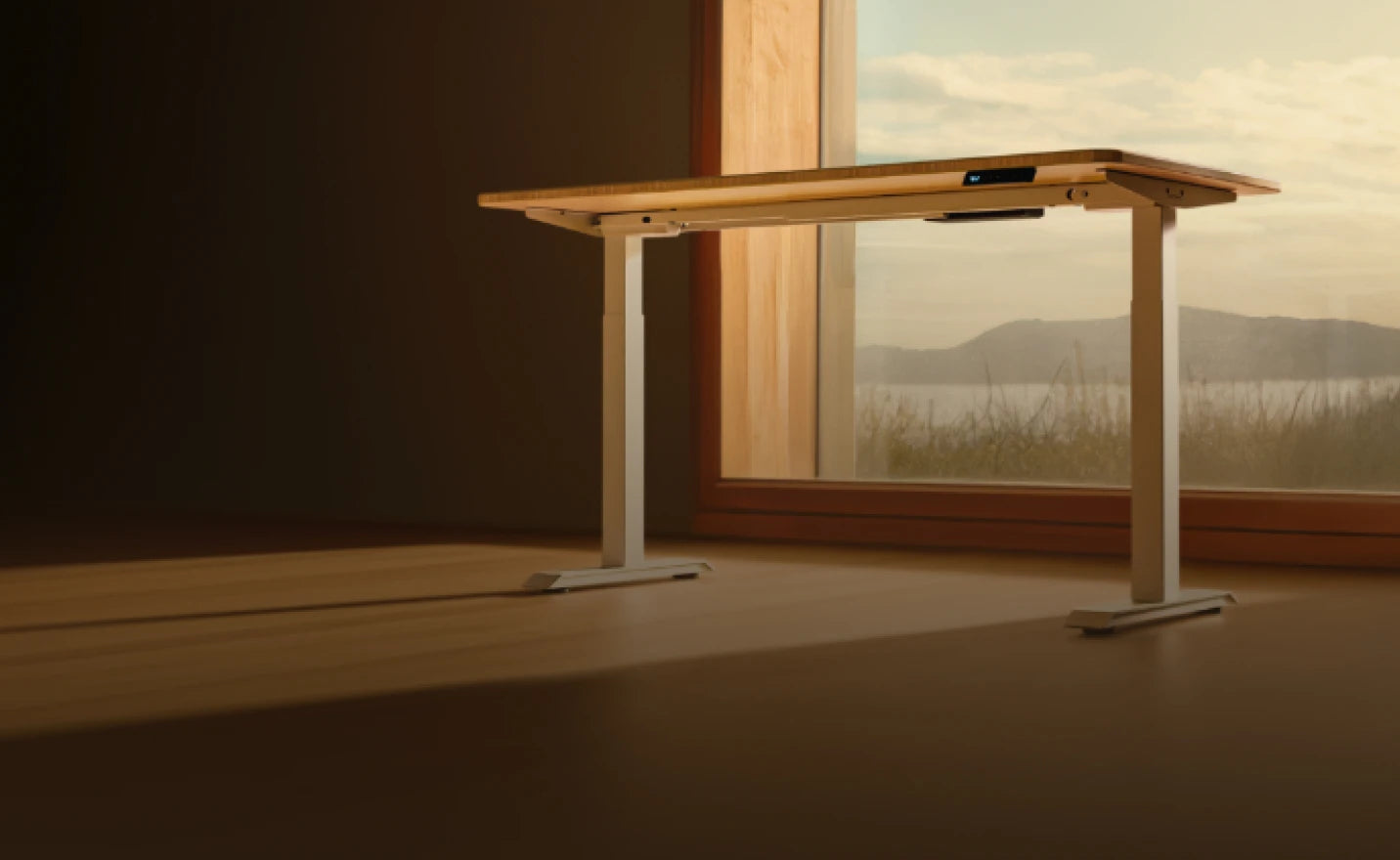 Height-adjustable desks