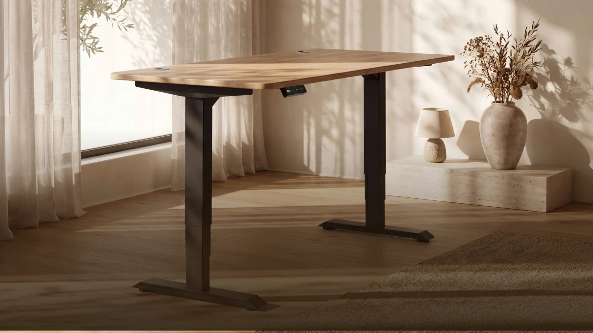 Height-adjustable desks